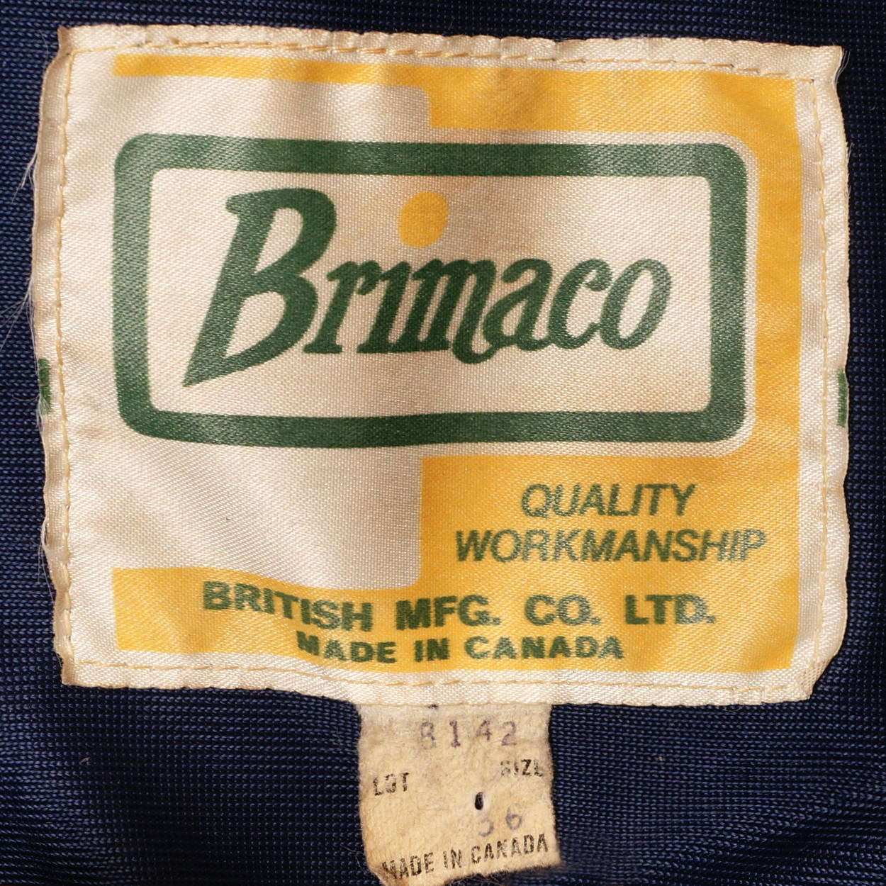 Vintage Brimaco Cafe Racer Leather Motorcycle Jacket 1960s Size Small - Poppy's Vintage Clothing