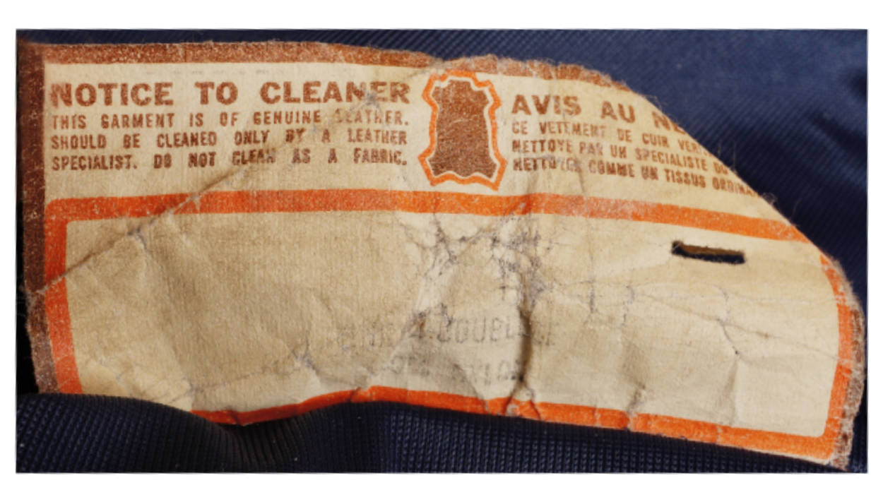 Vintage Brimaco Cafe Racer Leather Motorcycle Jacket 1960s Size Small - Poppy's Vintage Clothing