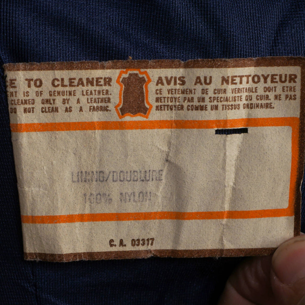 Vintage 70s Brimaco Cafe Racer Leather Motorcycle Jacket S - Poppy's Vintage Clothing