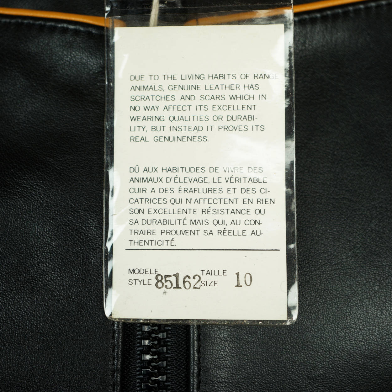 Vintage NWT Brimaco Cafe Racer Leather Motorcycle Jacket M - Poppy's Vintage Clothing