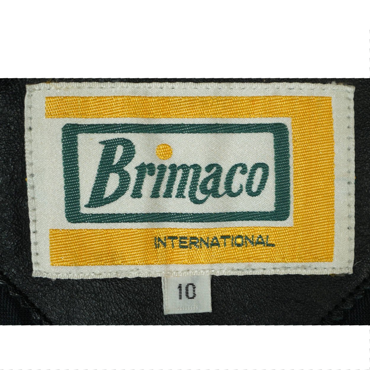 Vintage NWT Brimaco Cafe Racer Leather Motorcycle Jacket M - Poppy's Vintage Clothing