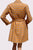 Vintage 1960s Mod Orange Wool Plaid Coat - Brioni - Couture - Poppy's Vintage Clothing