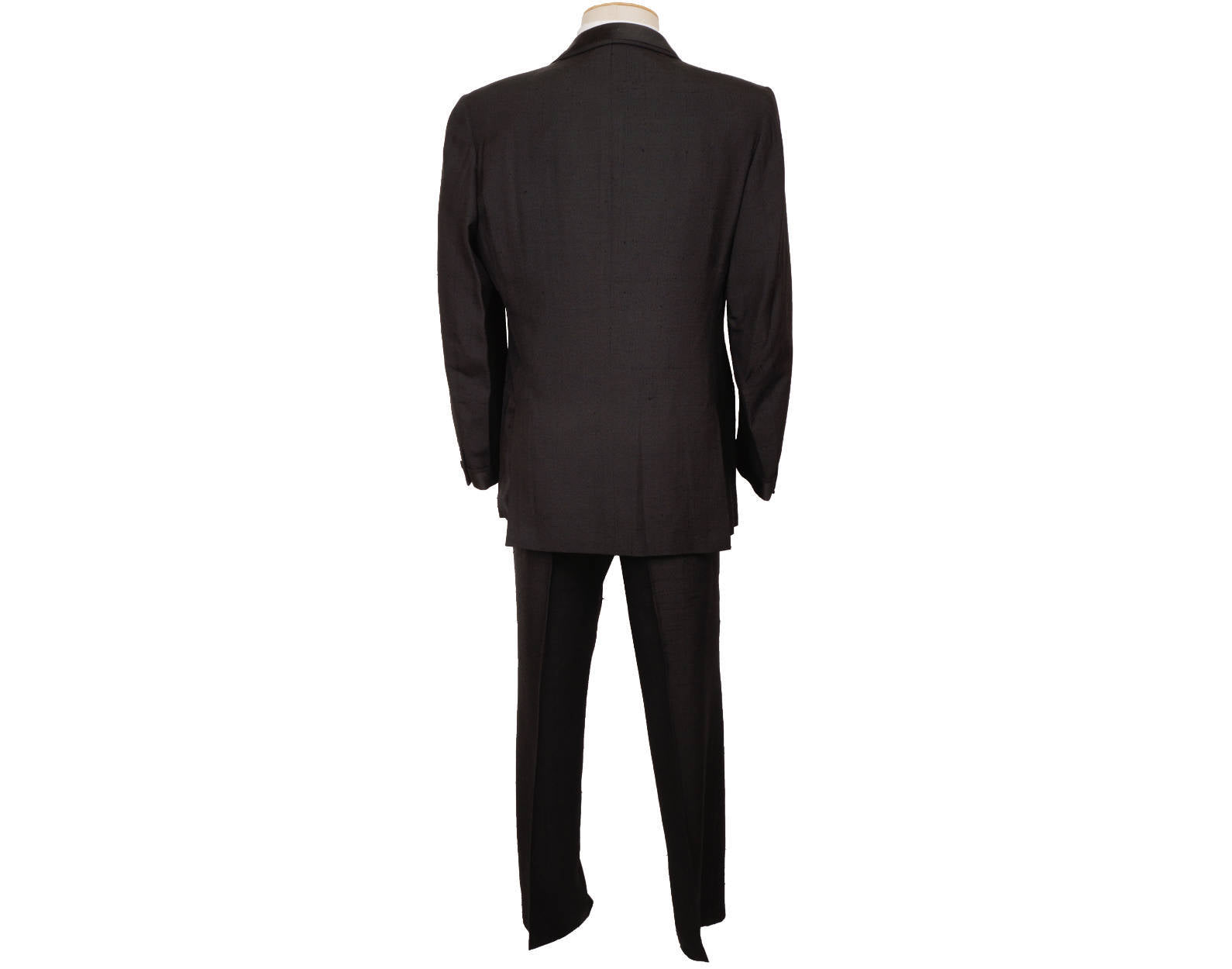 Vintage 1960s Brioni Mens Silk Tuxedo Suit - Roman Style  - Size M - Poppy's Vintage Clothing
