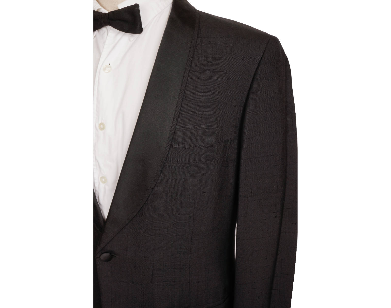 Vintage 1960s Brioni Mens Silk Tuxedo Suit - Roman Style  - Size M - Poppy's Vintage Clothing