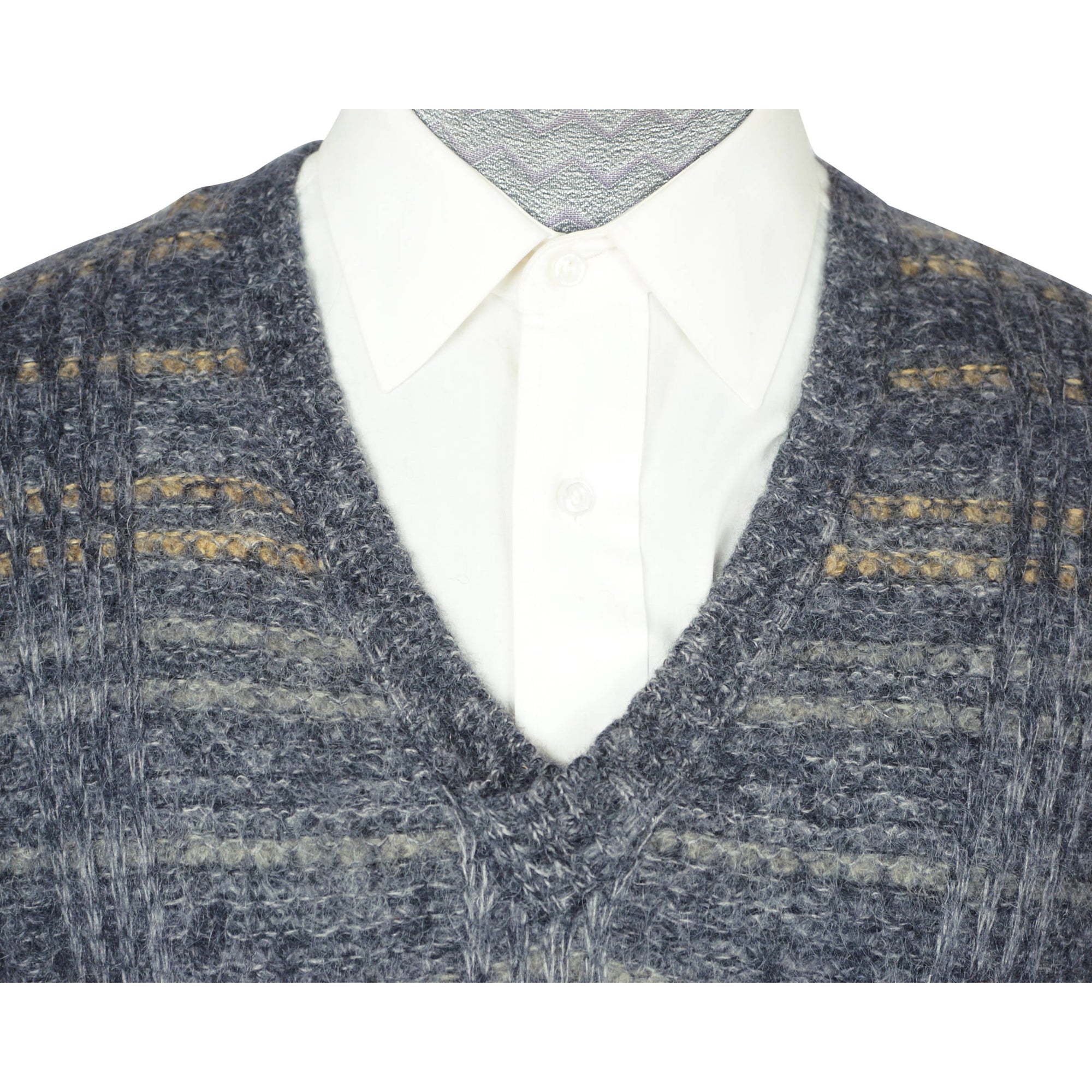 Vintage Mens Italian Cashmere and Alpaca Sweater