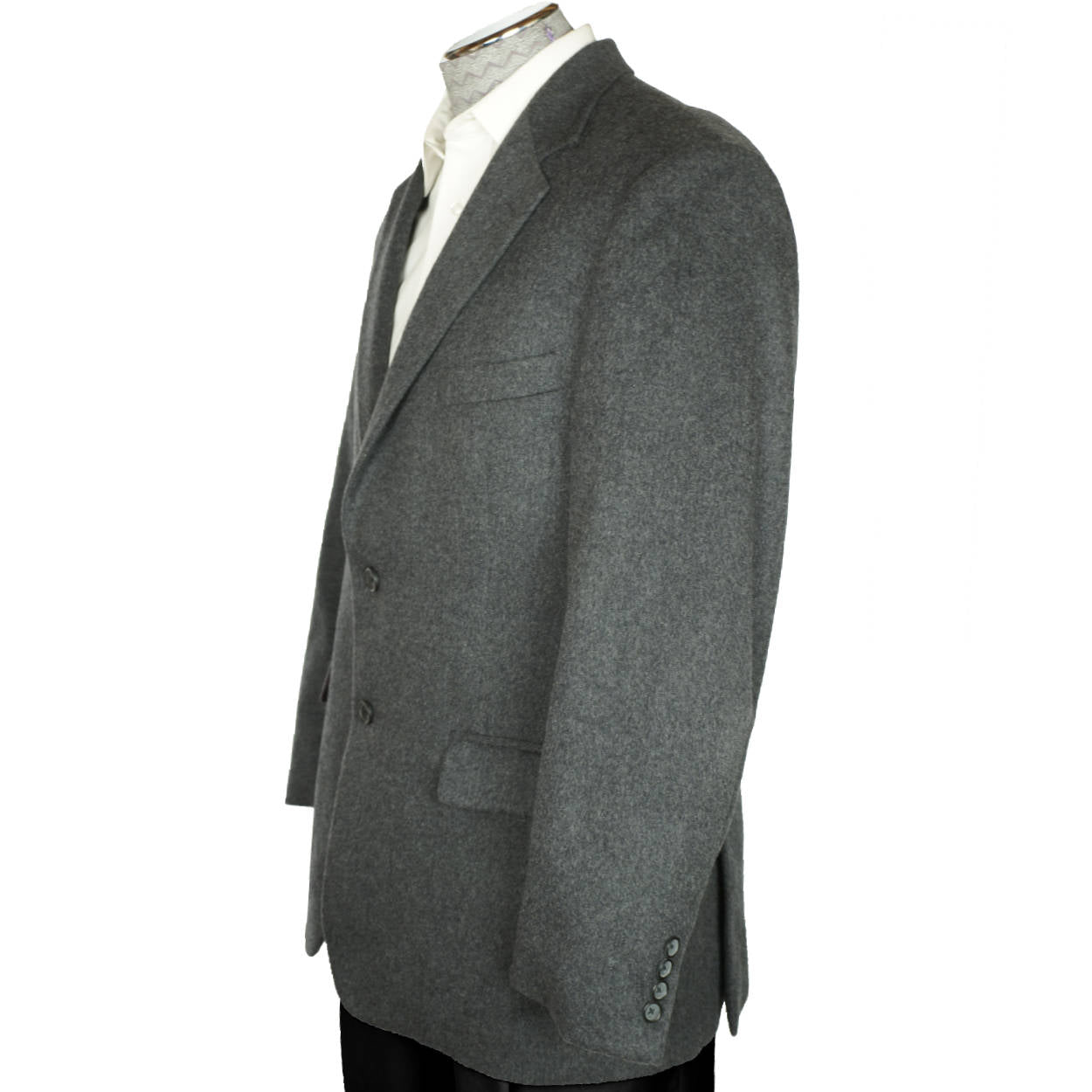 Brooks Brothers 346 Blazer 100% Cashmere Suit Jacket Sport Coat Size 42 Regular - Poppy's Vintage Clothing