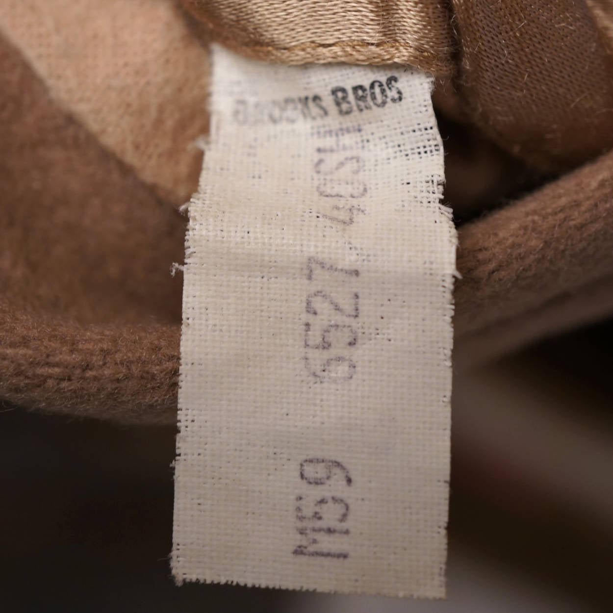 Vintage Brooks Brothers Brooksgate Overcoat 1970s Wool Top Coat Size 40 Short - Poppy's Vintage Clothing