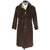 Vintage 1970s Italian Reversible Corduroy Coat Raincoat Sz S