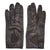 Vintage 1950s Brown Leather Gloves w Lacing Detail Ladies Size Small - Poppy's Vintage Clothing