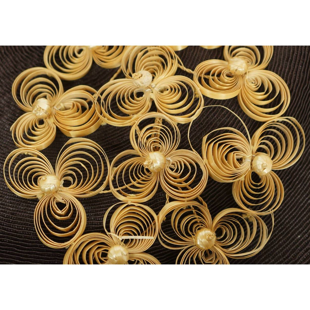 Vintage 1930s 40s Ladies Brown Straw Beret Hat Flore Deschamps Montreal Small - Poppy's Vintage Clothing