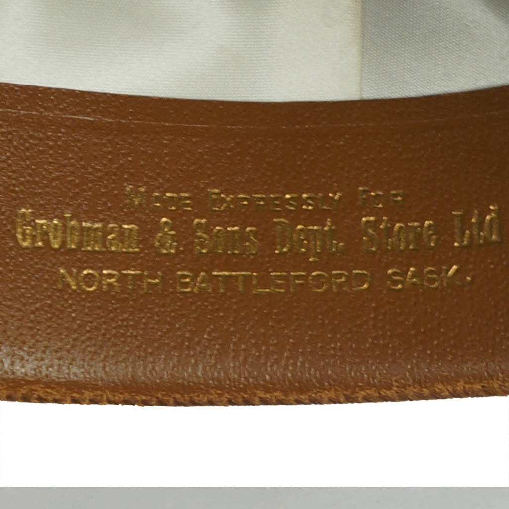 Vintage 50s Mens Fedora Hat Buckley Commando Montreal 7 1/8 - Poppy's Vintage Clothing