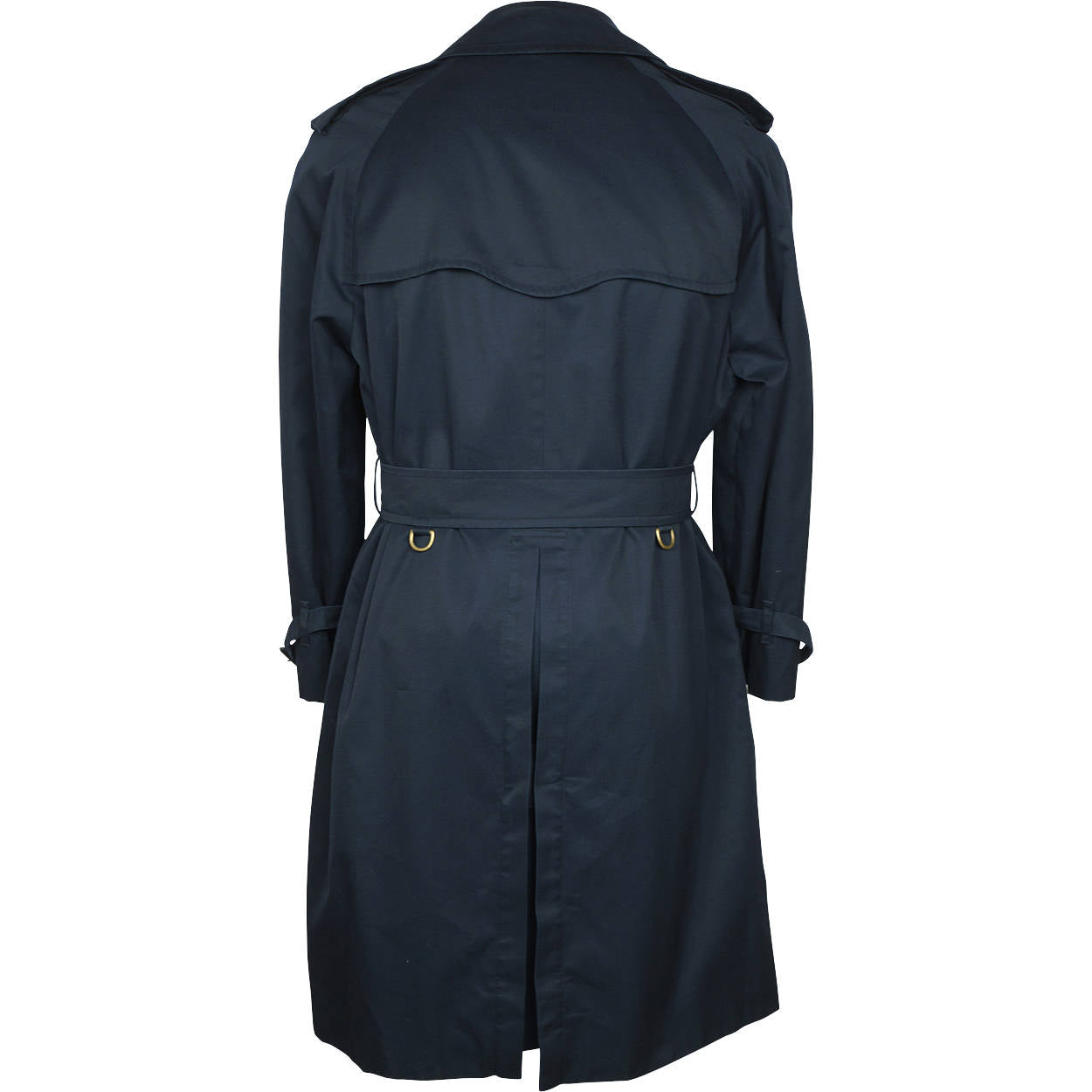Vintage Burberrys Prorsum Classic Trenchcoat Rain Coat Unisex M L Short - Poppy's Vintage Clothing