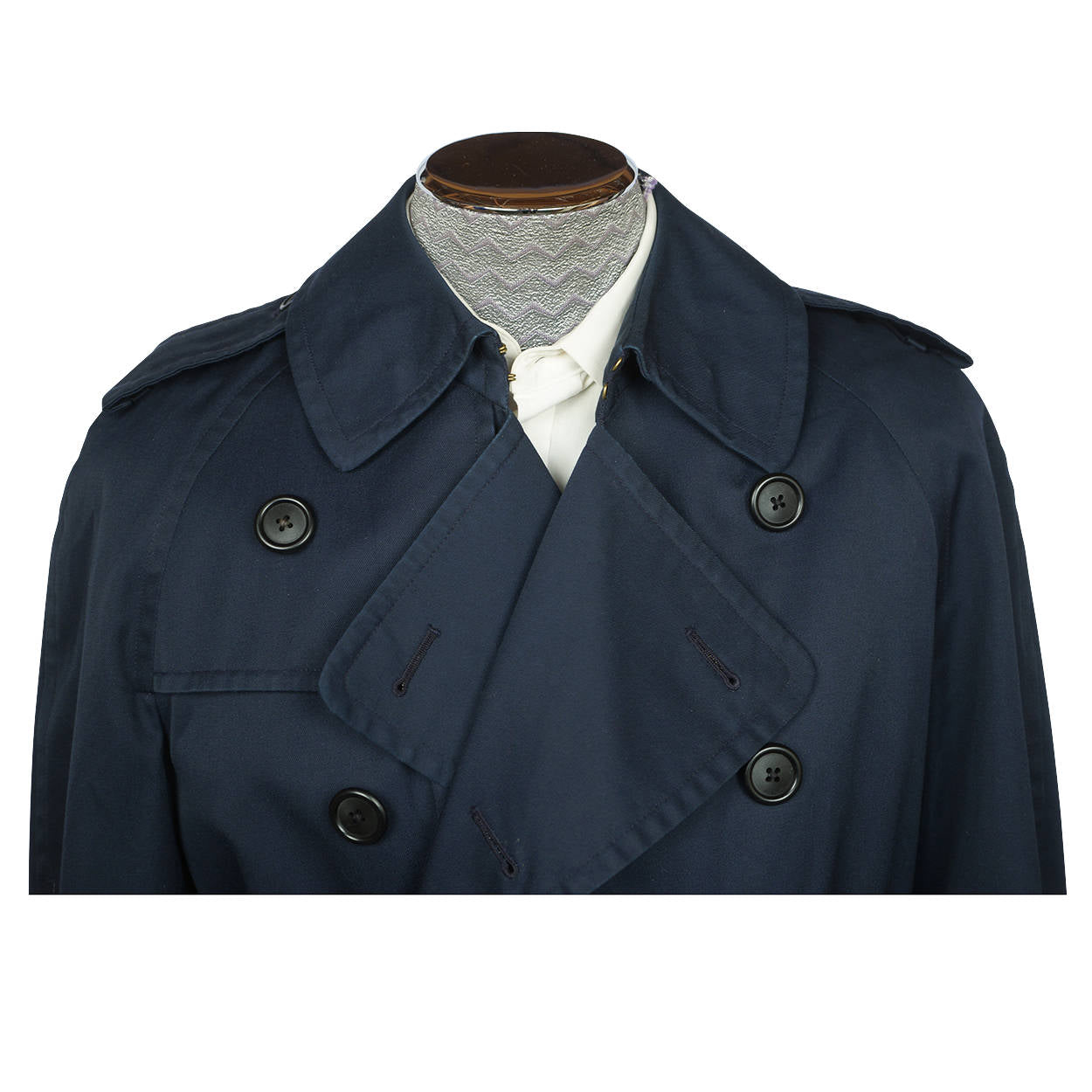 Vintage Burberrys Prorsum Classic Trenchcoat Rain Coat Unisex M L Short - Poppy's Vintage Clothing