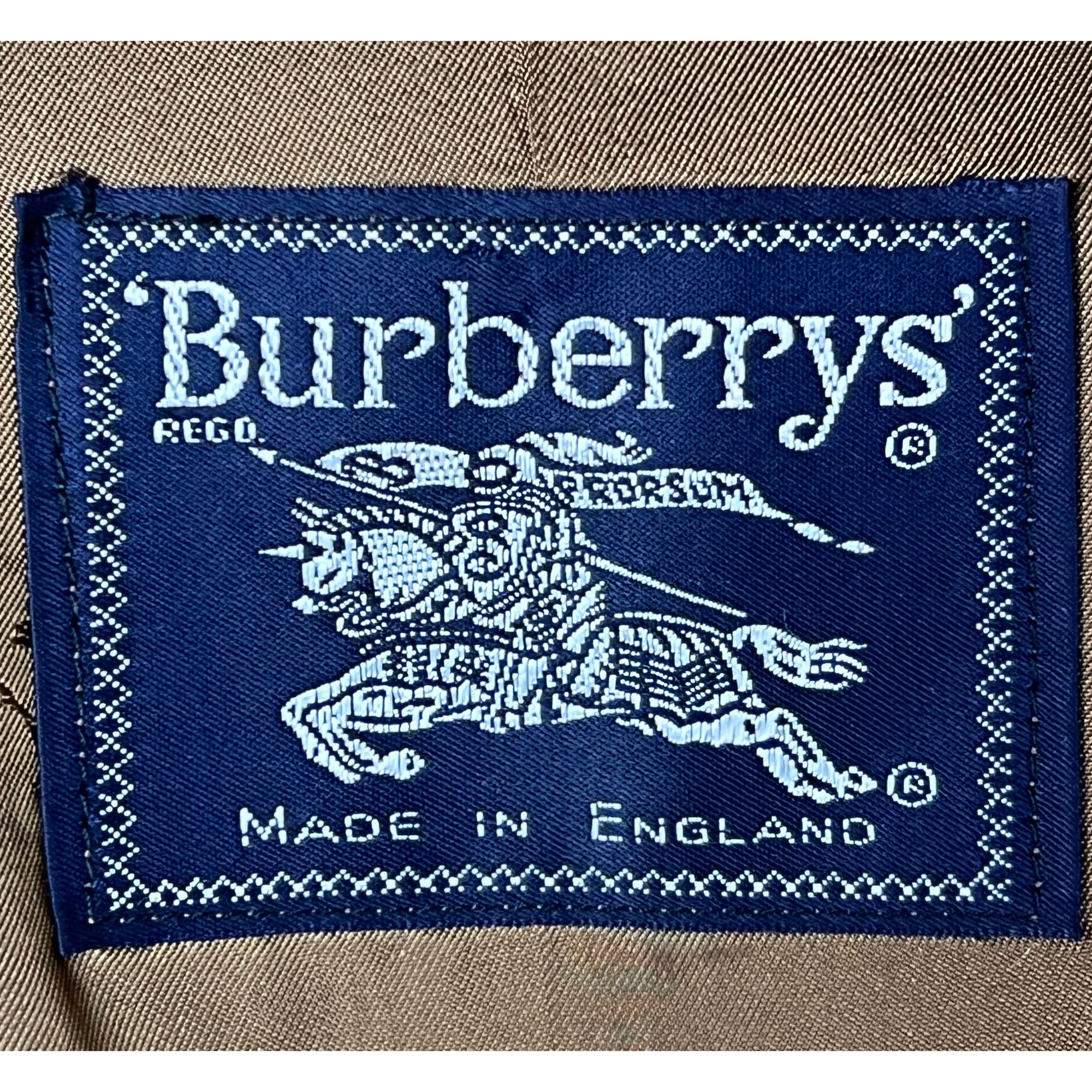 1980s Vintage Burberrys Prorsum Coat 100% Wool Ladies Sz L
