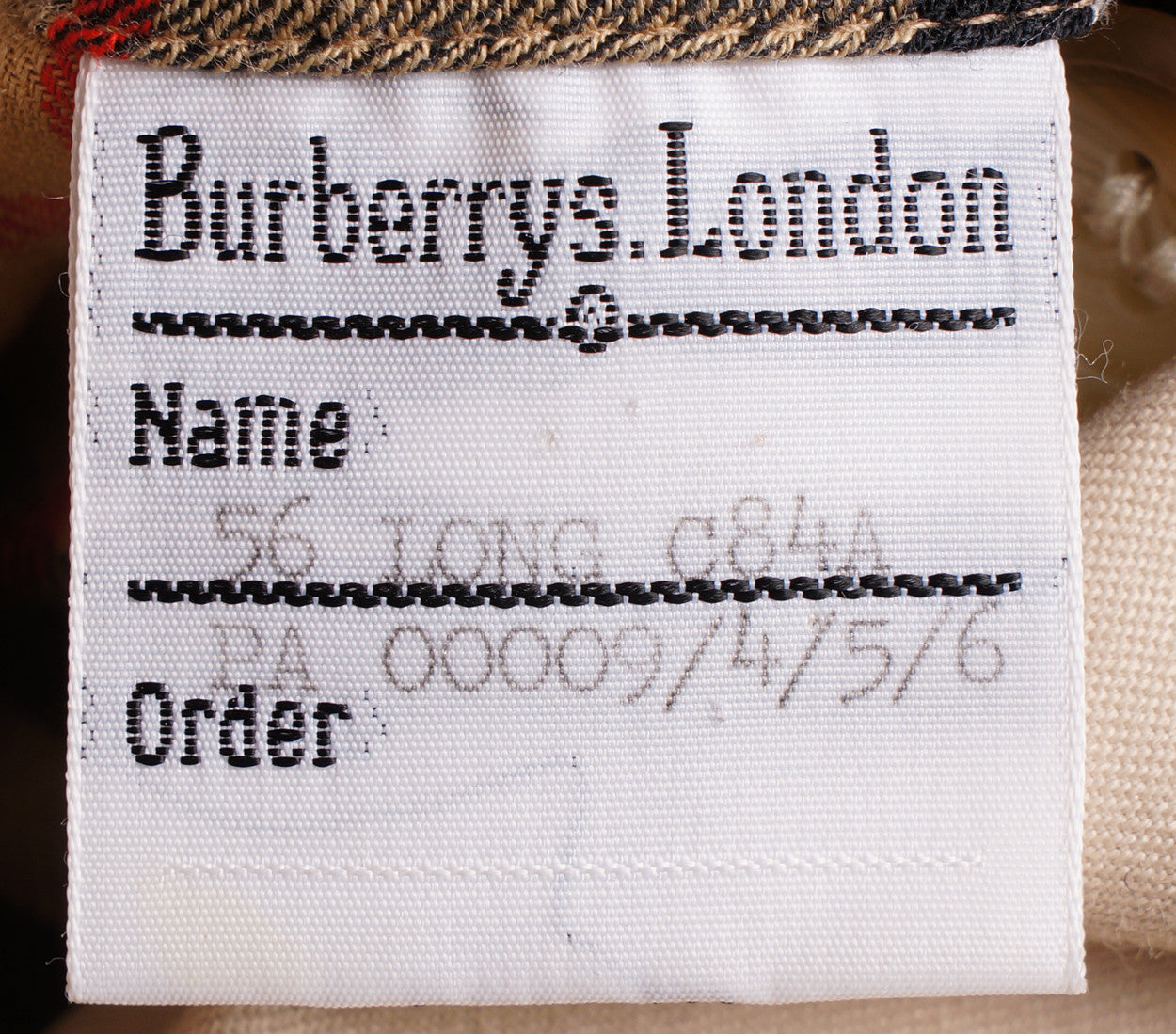 Vintage 1980s Mens Burberrys Trench Coat Beige with Wool Lining - Poppy's Vintage Clothing
