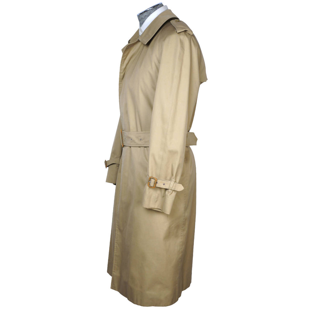 Vintage Burberry Trench Coat Burberry’s Prorsum Rain Coat M - Poppy's Vintage Clothing