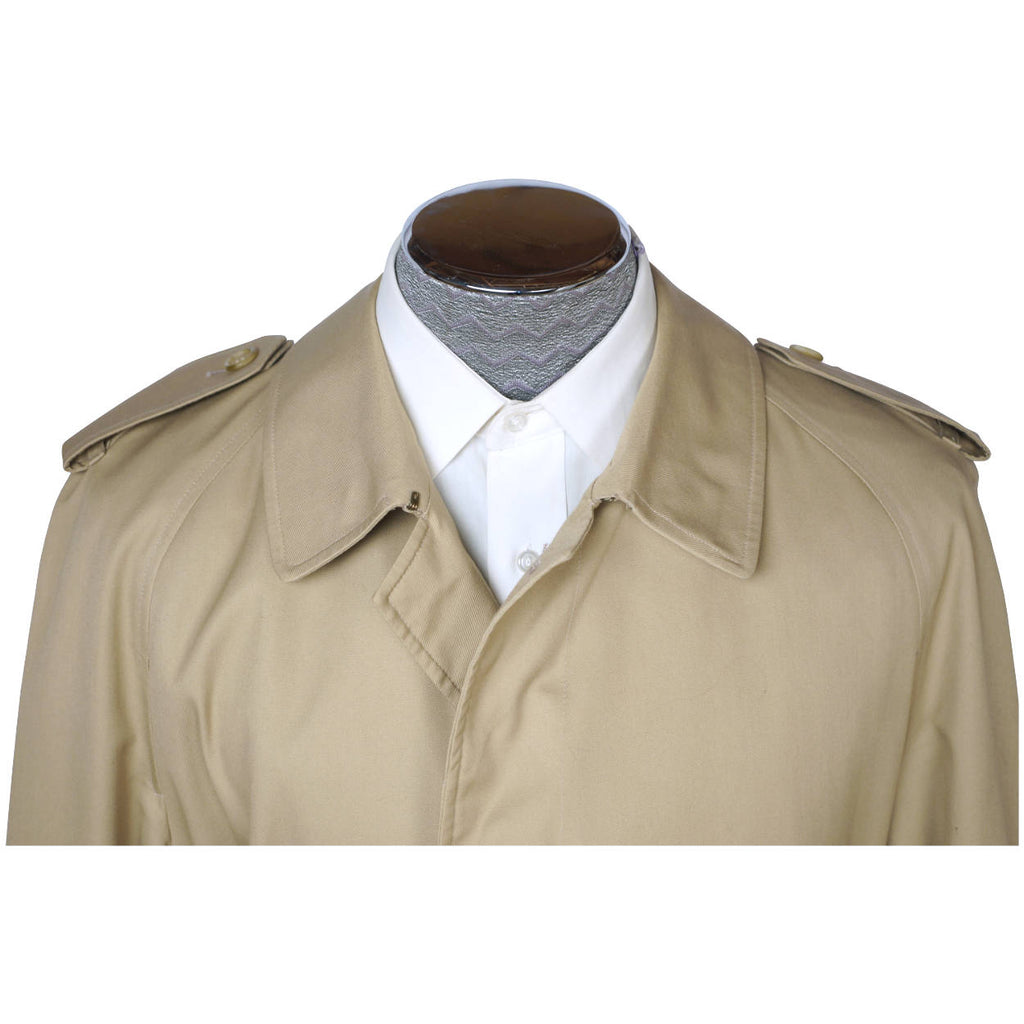 Vintage Burberry Trench Coat Burberry’s Prorsum Rain Coat M - Poppy's Vintage Clothing