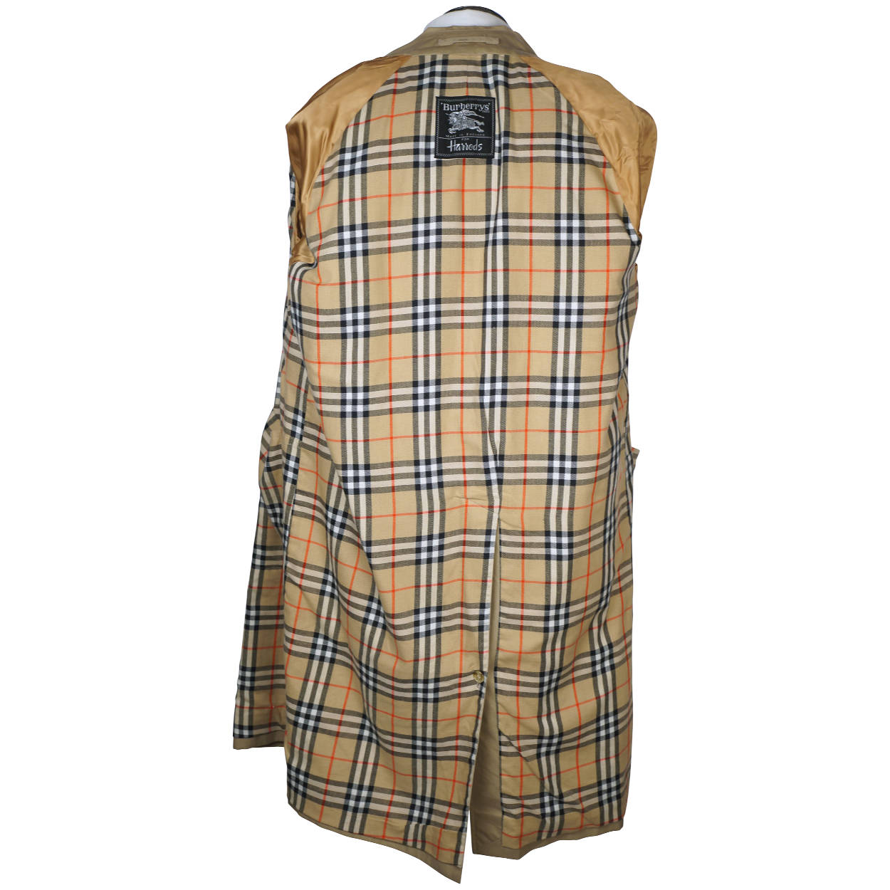 Vintage Burberry Trench Coat Burberry’s Prorsum Rain Coat M - Poppy's Vintage Clothing