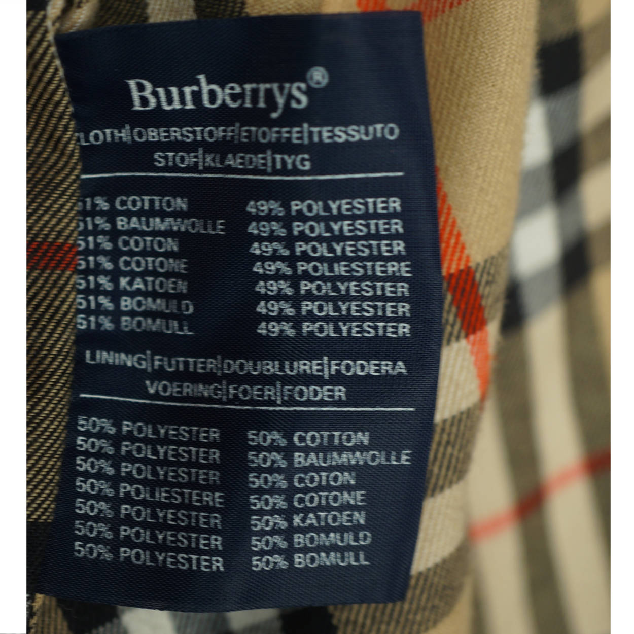 Vintage Burberry Trench Coat Burberry’s Prorsum Rain Coat M - Poppy's Vintage Clothing