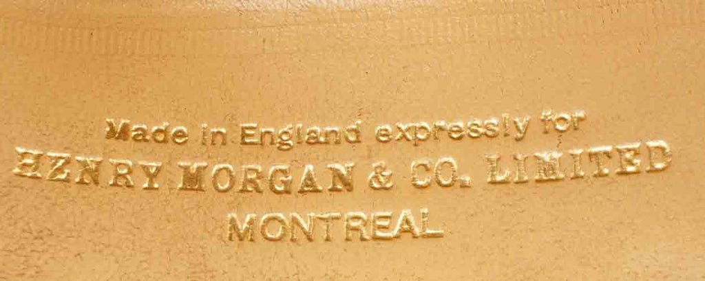 Vintage 1950s English Fedora Hat Henry Morgan Montreal Mens Medium - Poppy's Vintage Clothing