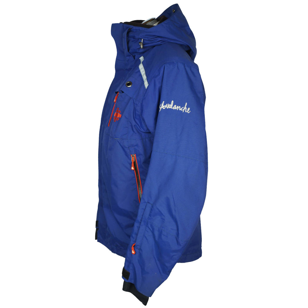 Vintage Mens Ski Jacket CBC Radio Canada Reporter Coat M L - Poppy's Vintage Clothing