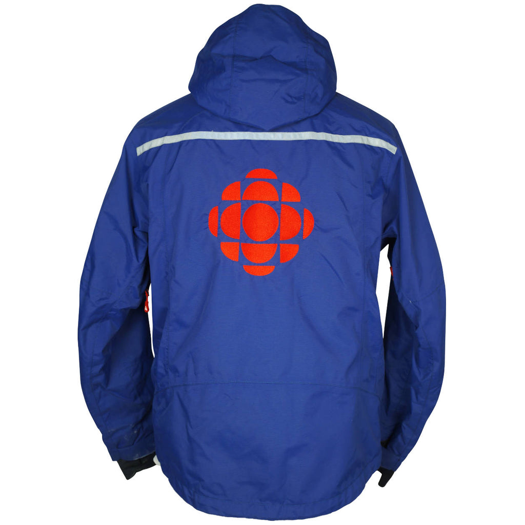 Vintage Mens Ski Jacket CBC Radio Canada Reporter Coat M L - Poppy's Vintage Clothing