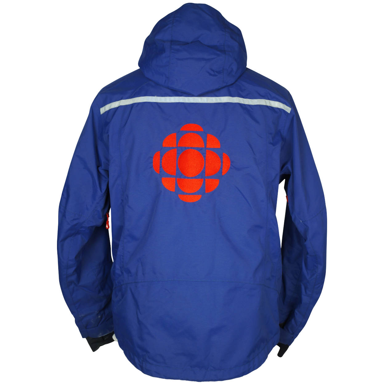 Vintage Mens Ski Jacket CBC Radio Canada Reporter Coat M L - Poppy's Vintage Clothing