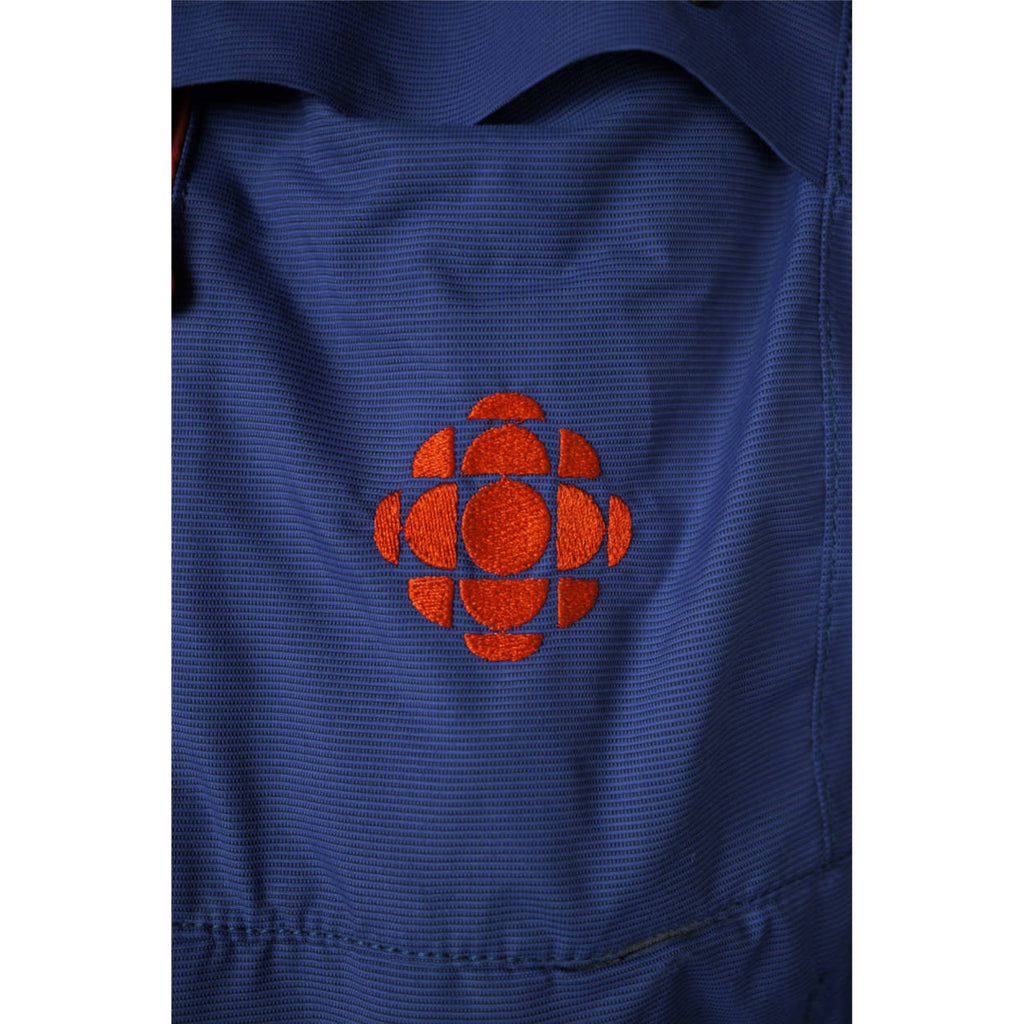 Vintage Mens Ski Jacket CBC Radio Canada Reporter Coat M L - Poppy's Vintage Clothing
