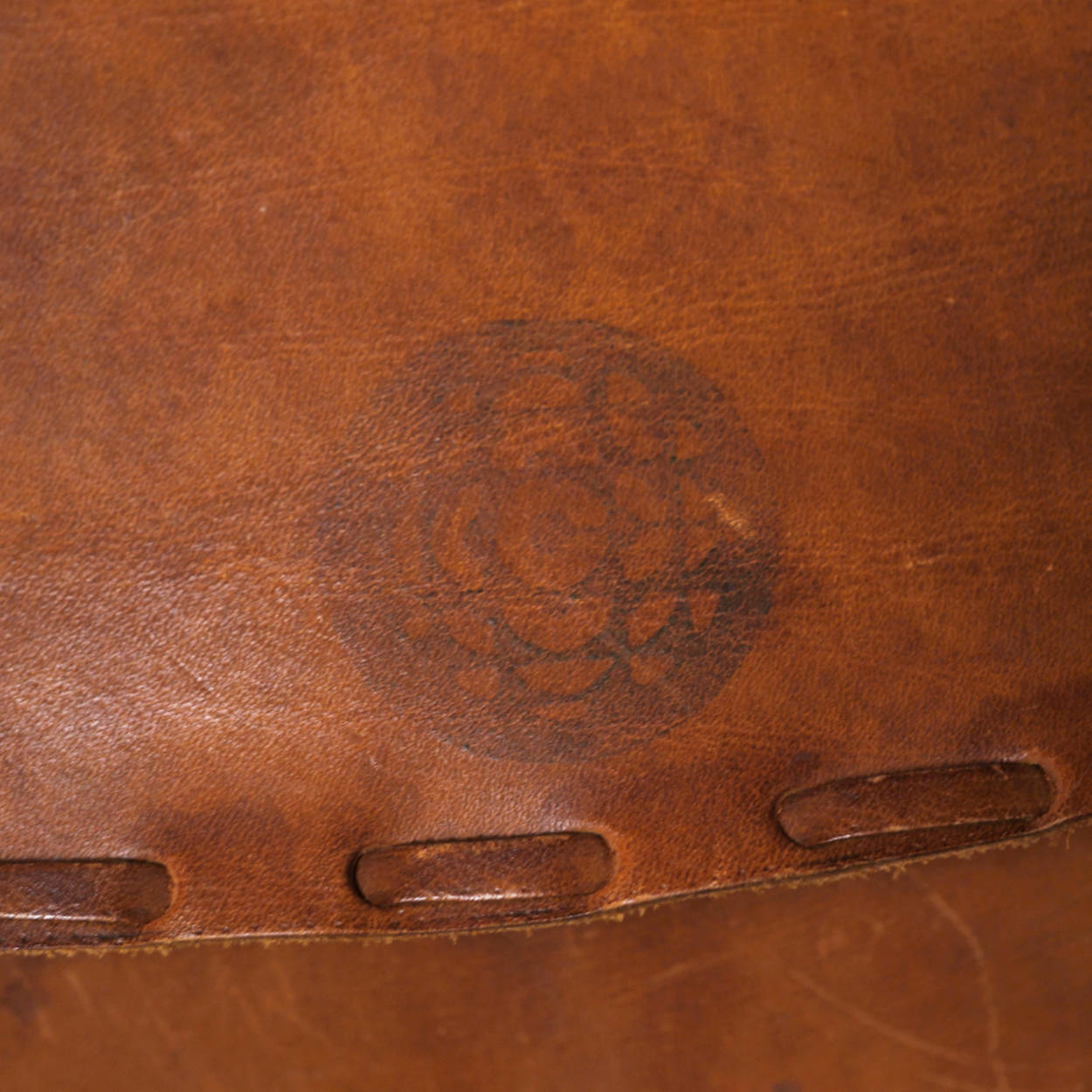 Vintage CBC Leather Briefcase Artisan Handmade 70s Satchel Handbag Attache Case - Poppy's Vintage Clothing