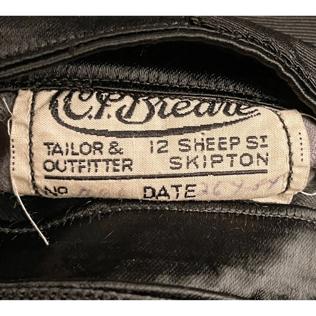 Vintage 50s English Tailcoat Suit Tuxedo Tails w Pants Sz M