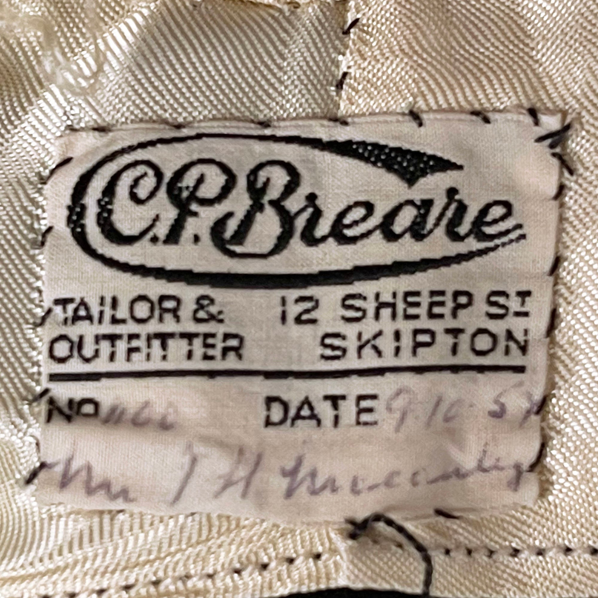 Vintage 50s English Tailcoat Suit Tuxedo Tails w Pants Sz M