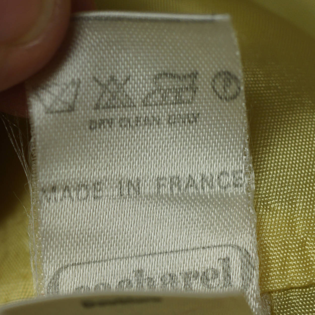 Vintage 1970s Cacharel Paris Skirt Suit Chartreuse Pure Wool Ladies Size M 8 - Poppy's Vintage Clothing