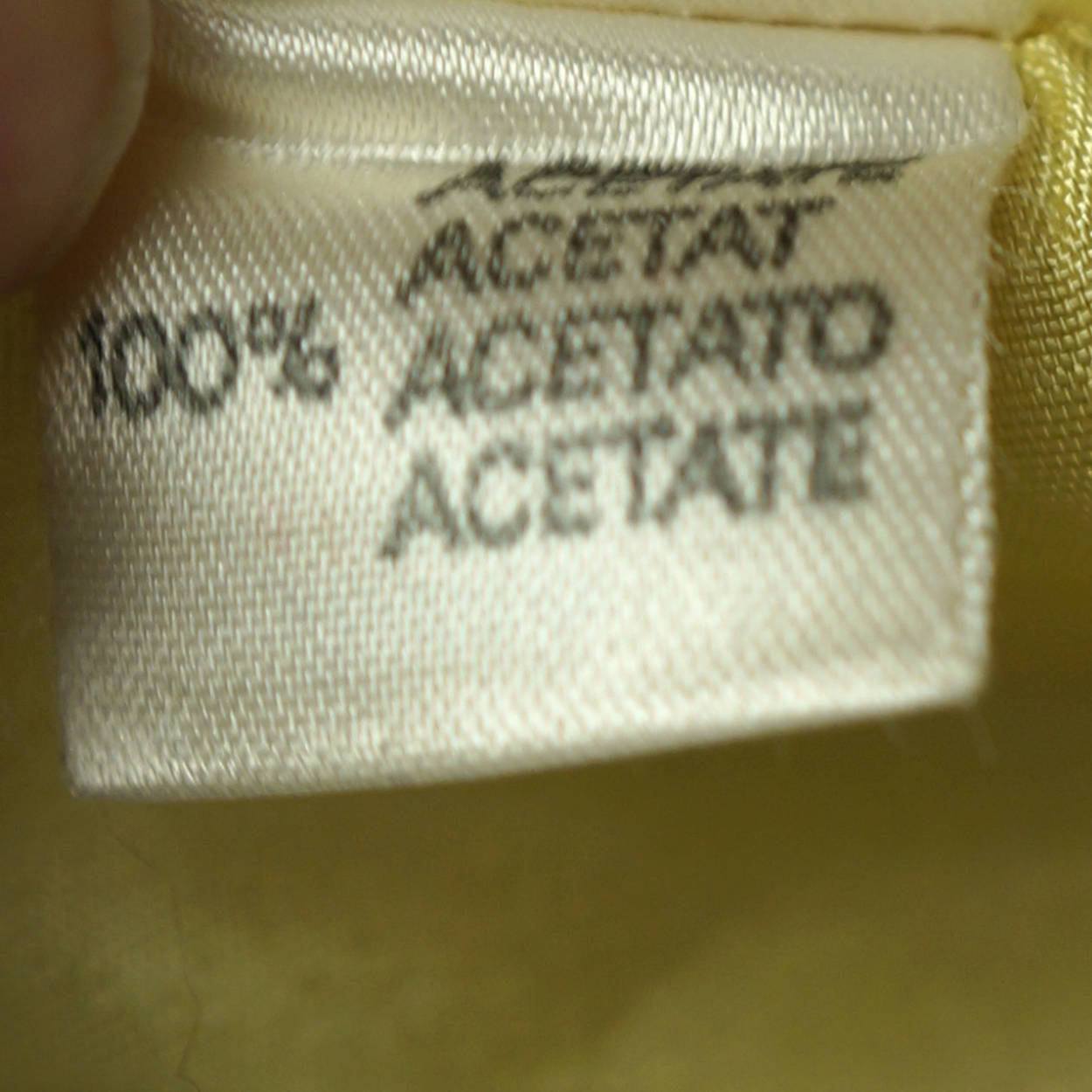 Vintage 1970s Cacharel Paris Skirt Suit Chartreuse Pure Wool Ladies Size M 8 - Poppy's Vintage Clothing