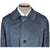 Canali Loro Piana 100% Cashmere Overcoat Blue Coat Sz 50 L