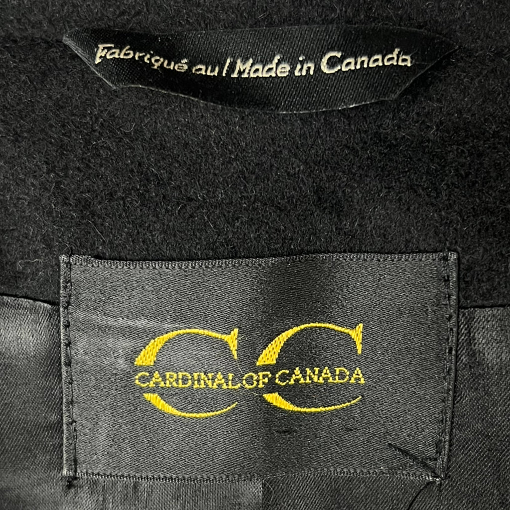 Vintage 100% Cashmere Coat Ladies Size 12 Cardinal of Canada