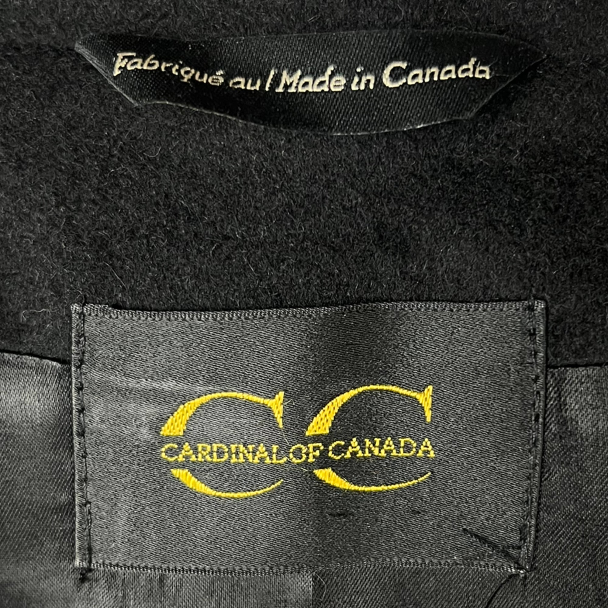 Vintage 100% Cashmere Coat Ladies Size 12 Cardinal of Canada