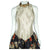 Vintage Carnival of Venice Ball Gown Dress with Hooded Coat Exceptional Fabric M - Poppy's Vintage Clothing