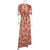 Vintage 70s Carven Paris Maxi Dress