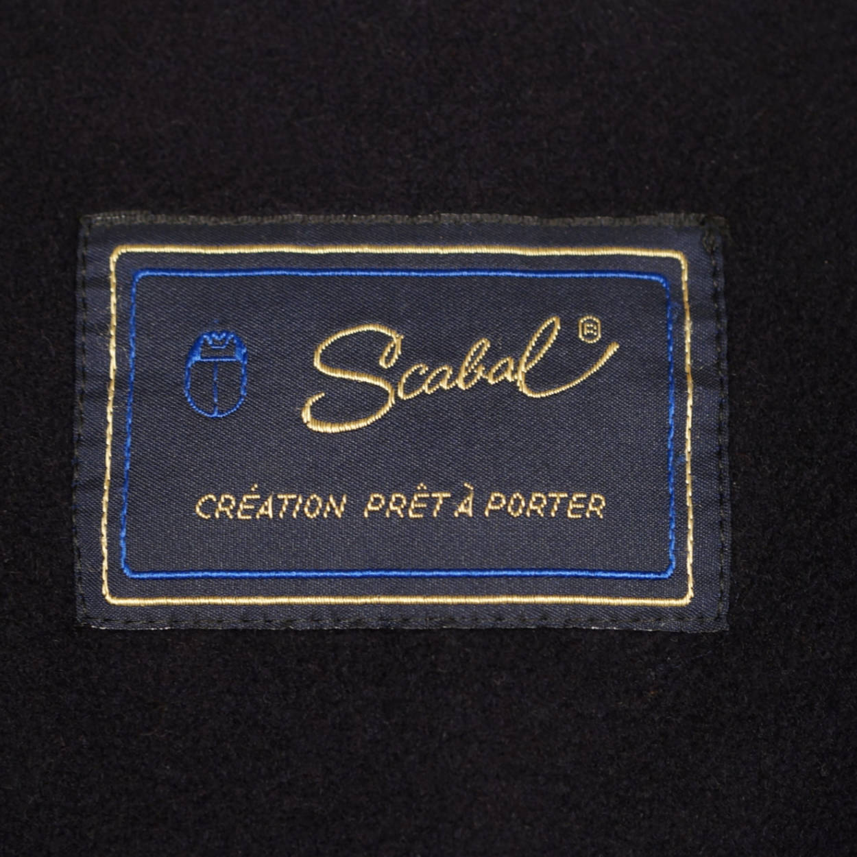 Vintage Scabal Pure Cashmere Jacket Short Coat Mens Outerwear Size XL 2X - Poppy's Vintage Clothing