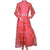 Vintage 1960s Palazzo Pant Dress Sequin Pink Satin and Tulle - Size S - Poppy's Vintage Clothing