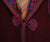 Vintage 1940s Smoking Jacket Tartan & Maroon Wool by Caulfeild Size S - Poppy's Vintage Clothing