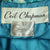 Vintage Ceil Chapman Wiggle Dress Floral Printed Cotton 1950s Size M - Poppy's Vintage Clothing