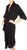 Vintage 1950s Ceil Chapman Black Silk Faille Cocktail Dress Size M - Poppy's Vintage Clothing