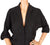 Vintage 1950s Ceil Chapman Black Silk Faille Cocktail Dress Size M - Poppy's Vintage Clothing