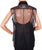 Chanel Paris Sleeveless Blouse Fall/Autumn 2002 Black Polyester Top - Poppy's Vintage Clothing