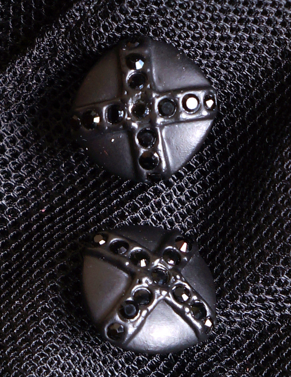 Chanel Paris Sleeveless Blouse Fall/Autumn 2002 Black Polyester Top - Poppy's Vintage Clothing