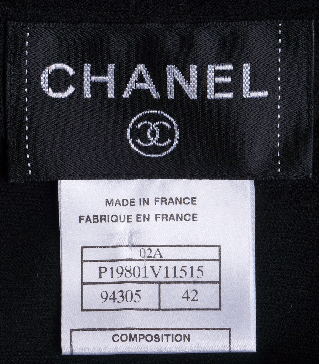 Chanel Paris 2002 Silk Chiffon Blouse with Camisole Size 42 - Poppy's Vintage Clothing
