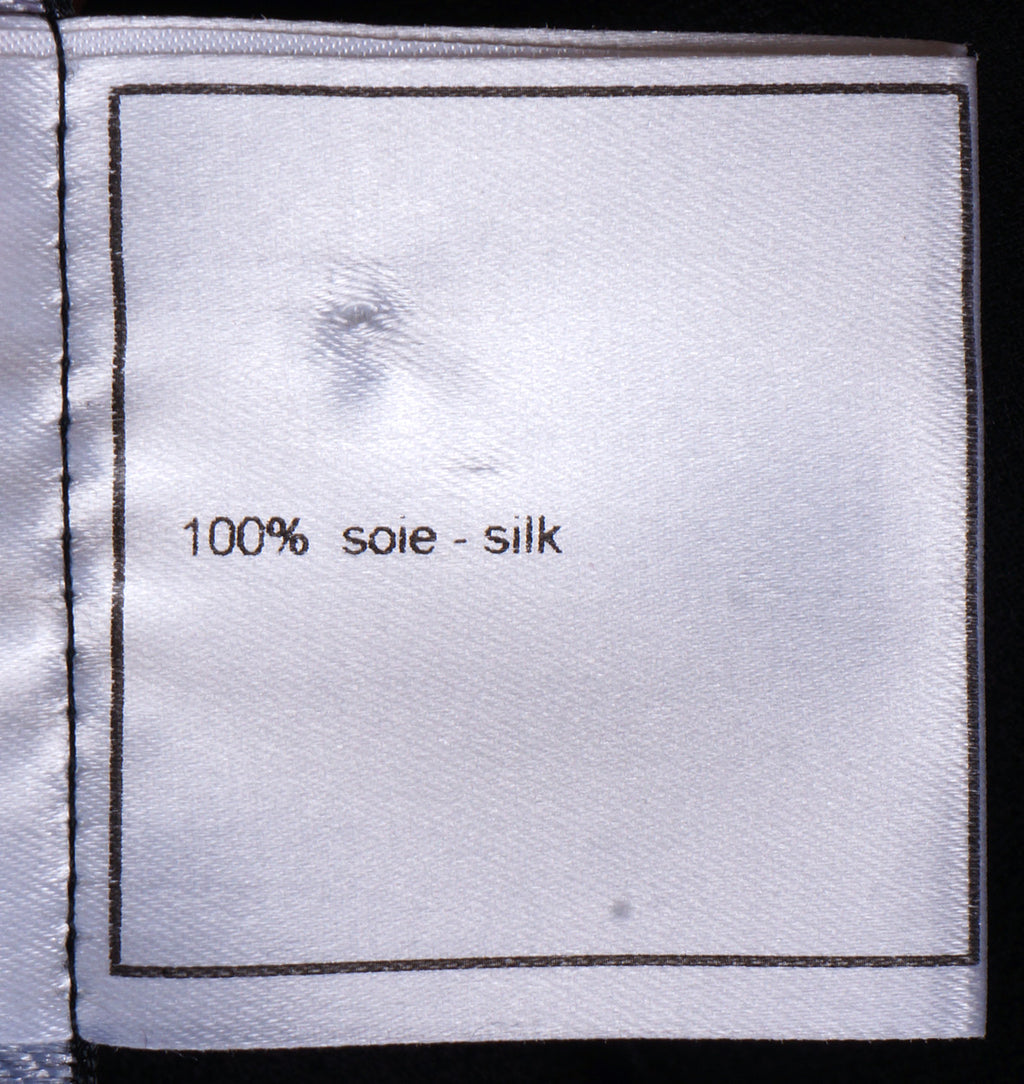 Chanel Paris 2002 Silk Chiffon Blouse with Camisole Size 42 - Poppy's Vintage Clothing