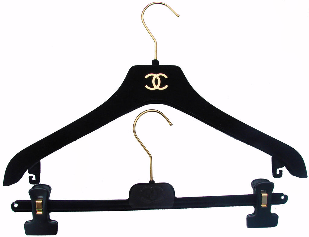 Chanel Paris Pants and Blouse Ensemble - Spring 2002 in Black Silk - Poppy's Vintage Clothing