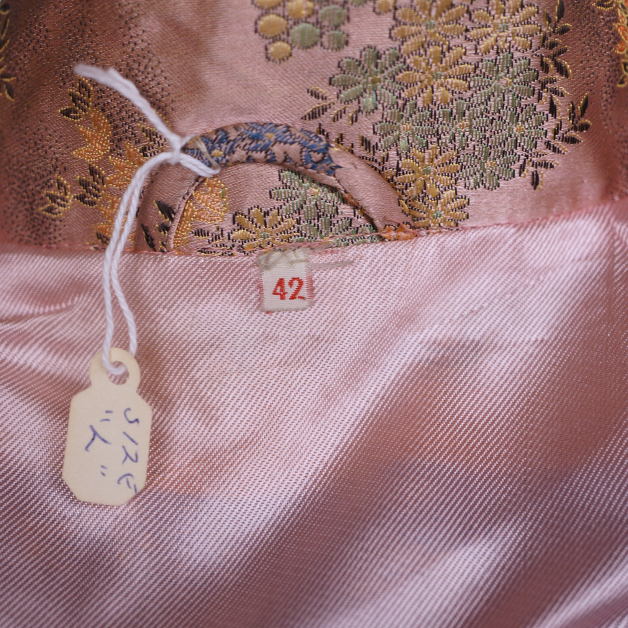 Vintage 1940s Hostess Pyjamas NOS Asian Pattern Lounging Pajamas Size L 42 - Poppy's Vintage Clothing